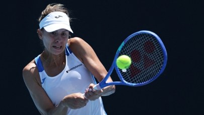 Magda Linette odpadła z turnieju WTA w Dausze 