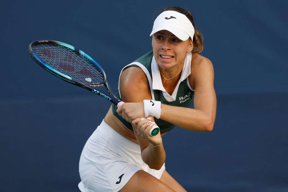 Magda Linette odpadła z US Open 2024 /JOHN G. MABANGLO /PAP/EPA