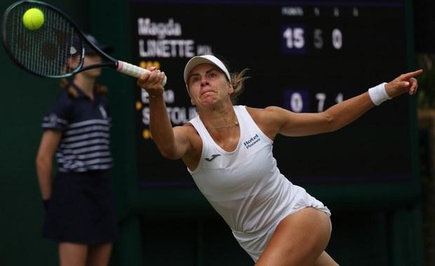 Magda Linette po zaciętym meczu odpada z Wimbledonu