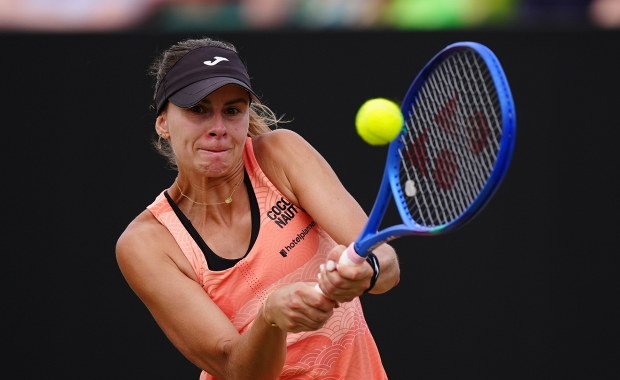 Magda Linette poddała mecz. Polka odpadła z turnieju WTA 500 w Eastbourne