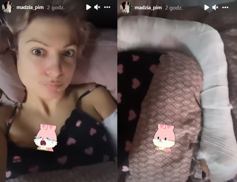 Magda Narożna złamała rękę?! /Instagram /materiał zewnętrzny