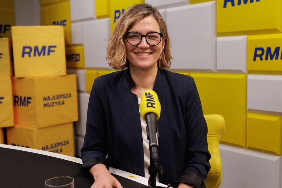 Magdalena Biejat będzie gościem Porannej rozmowy w RMF FM /Marcin Suchmiel /RMF FM