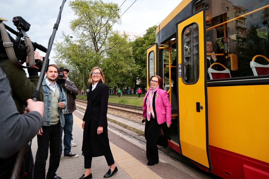 Magdalena Biejat přišla na debatu Tram /Anita Walczewska /East News