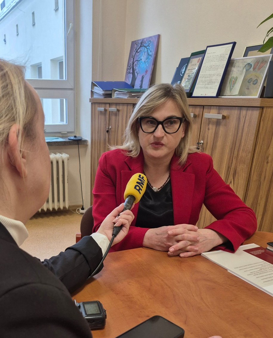 Magdalena Dutsch-Wicherek z Narodowego Instytutu Geriatrii, Reumatologii i Rehabilitacji. /Magdalena Grajnert /RMF FM