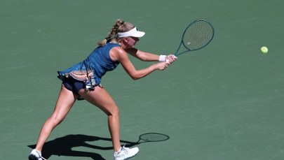 Magdalena Fręch za burtą US Open