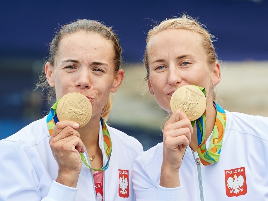 Magdalena Fularczyk-Kozłowska i Natalia Madaj /Adam Warżawa /PAP