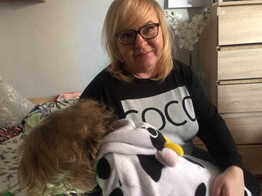 Magdalena Karolkiewicz, mama dwójki dzieci z niepełnosprawnościami /Michał Dobrołowicz /RMF FM