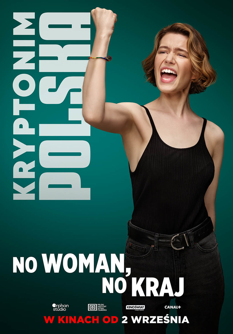 Magdalena Maścianica na plakacie filmu "Kryptonim Polska" /materiały prasowe