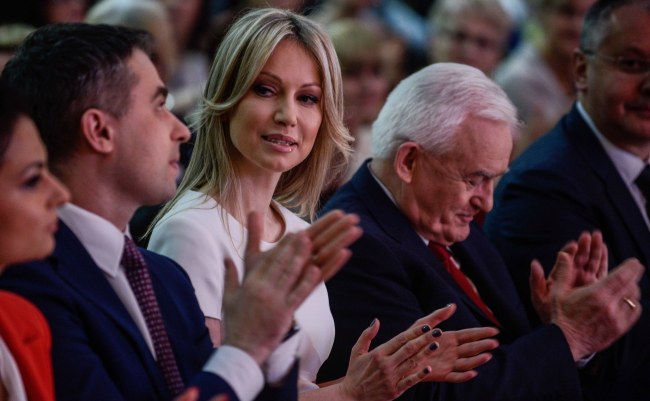 Magdalena Ogórek, Leszek Miller i Krzysztof Gawkowski /PAP/Jakub Kamiński  /PAP