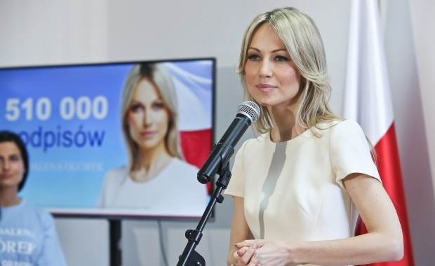 Magdalena Ogórek pokazała się mediach. Mówiła o Rosji i podatkach