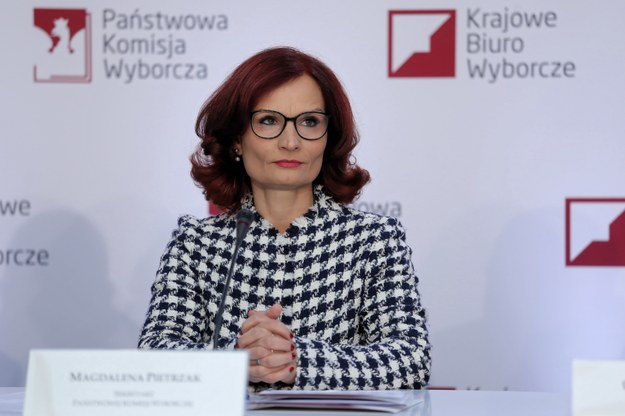 Magdalena Pietrzak - szefowa Krajowego Biura Wyborczego / 	Tomasz Gzell    /PAP