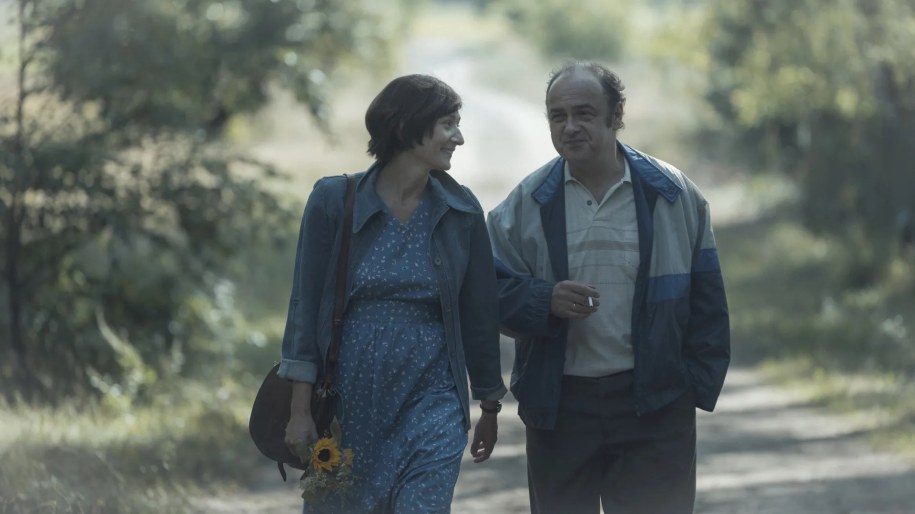 Magdalena Popławska i Arkadiusz Jakubik na planie filmu /NEXT FILM/fot. Anna Włoch /Materiały prasowe