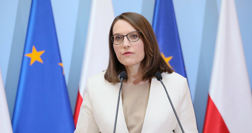 Magdalena Rzeczkowska, minister finansów o budżecie na 2023 r. /Wojciech Okluśnik /East News