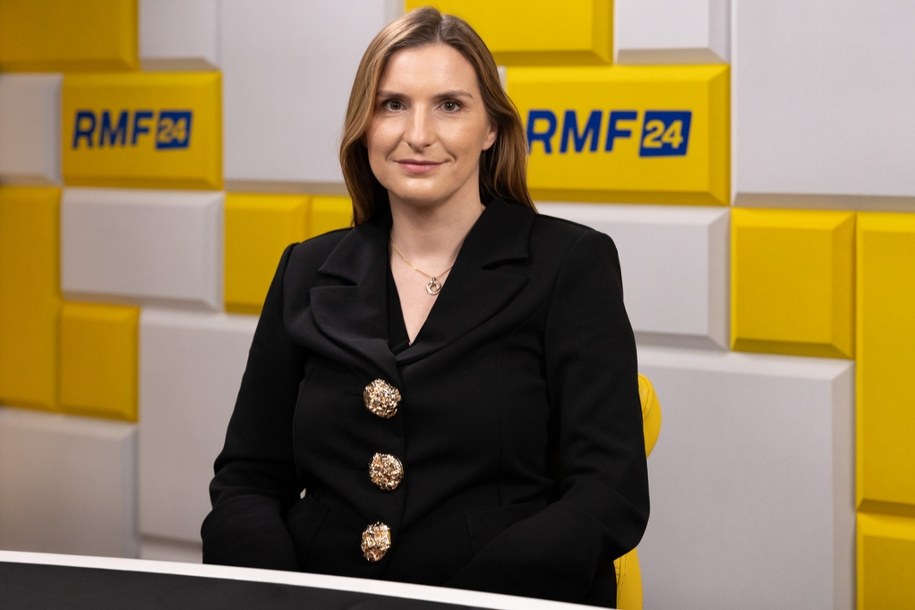 Magdalena Sobkowiak-Czarnecka, pełnomocnik rządu ds. Instrumentu na rzecz Zwiększenia Bezpieczeństwa Europy (SAFE) /Jakub Rutka /RMF24
