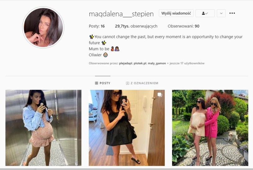 Magdalena Stępień po dłuższym czasie nieobecności zamieściła nowe fotki /Screen z profilu www.instagram.com/magdalena___stepien /Instagram