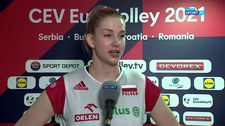 Magdalena Stysiak: Już na rozgrzewce czułyśmy, że wygramy! (POLSAT SPORT) Wideo