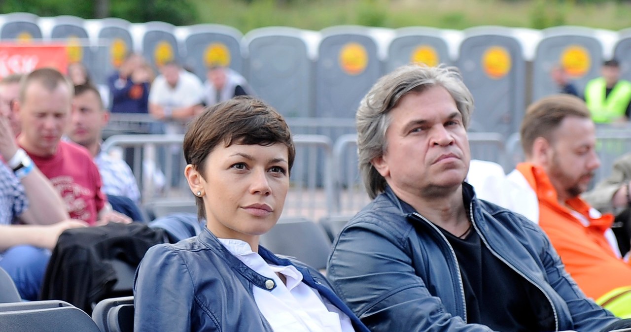 Magdalena Turczeniewicz i Jarosław Boberek na Festiwalu Dobrego Humoru w czerwcu 2014 r. /Kurnikowski /AKPA