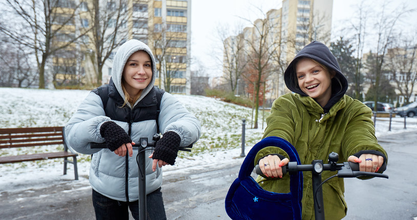 Magdalena Wieczorek i Margaret na planie "Zadry" /Dawid Olczak /materiały prasowe