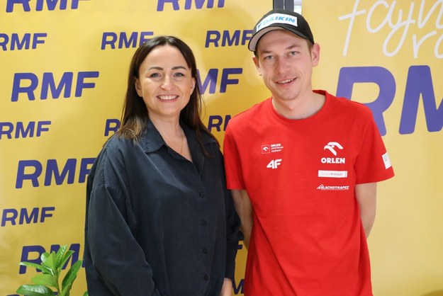 Magdalena Wojtoń i Aleksander Zniszczoł /Józef Polewka /RMF FM