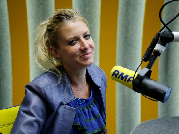 Magdalena Wolińska-Riedi, autorka książki „Kobieta w Watykanie” /RMF FM