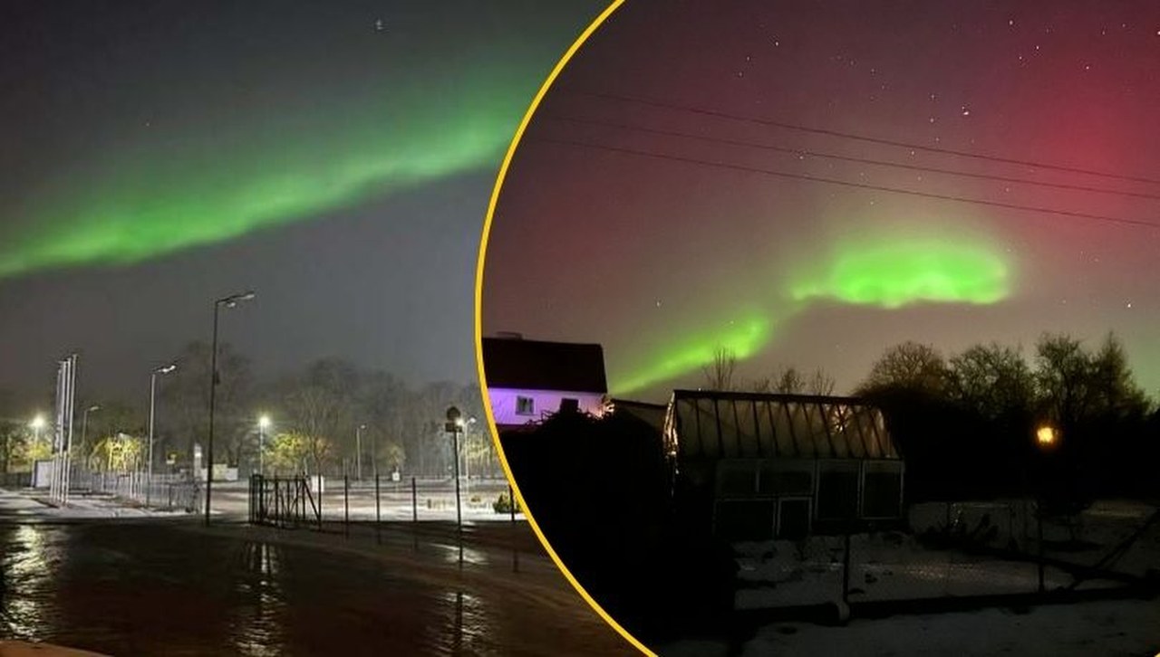 Magia na polskim niebie. Zobacz zdjęcia zorzy polarnej od naszych Czytelników i Słuchaczy