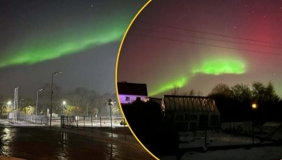 Magia na polskim niebie. Zobacz zdjęcia zorzy polarnej od naszych Czytelników i Słuchaczy