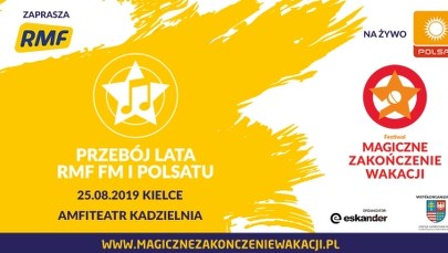 Magiczne zakończenie wakacji z RMF FM i Polsatem. Wybierz z nami przebój lata!