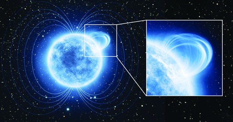 Magnetar SGR 0418+5729 posiada jednym z najsilniejszych znanych pól magnetycznych /Kosmonauta