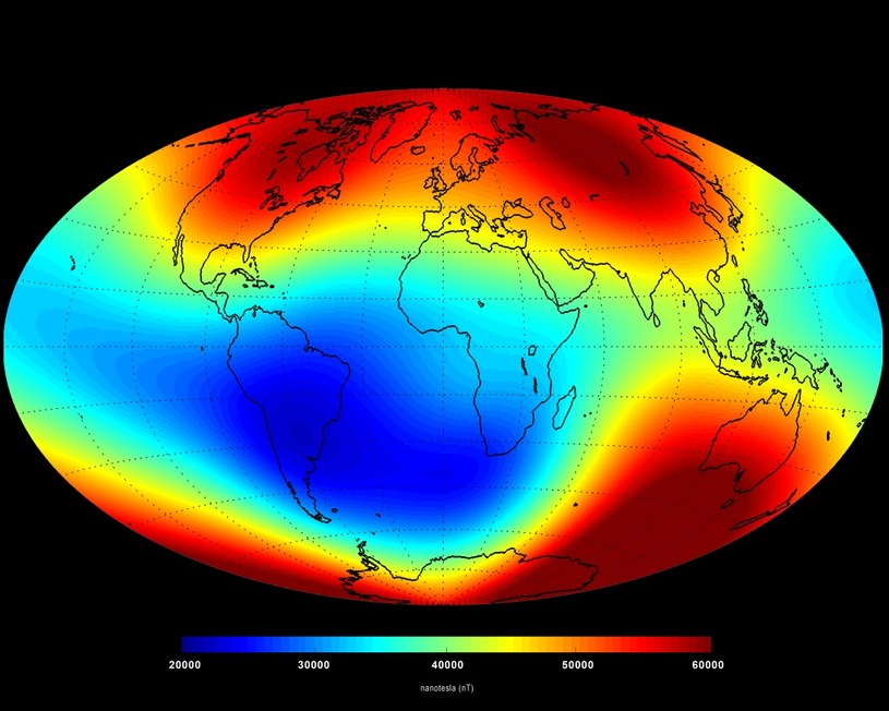 Magnetyczny biegun północny zaczął poruszać się szybciej w kierunku Syberii /materiały prasowe