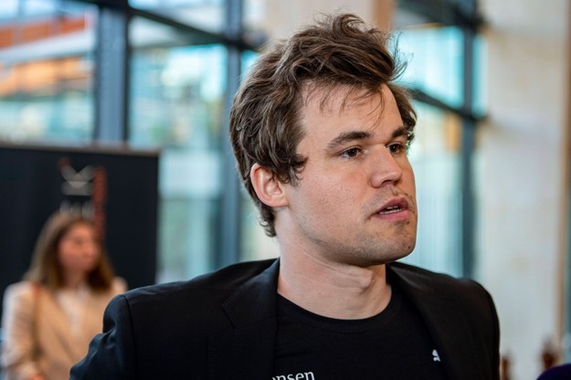 Magnus Carlsen /	Carina Johansen /PAP/NTB