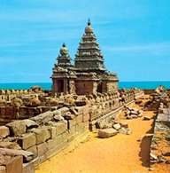 Mahabalipuram, Świątynia Nadbrzeżna, VIII w, /Encyklopedia Internautica