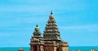 Mahabalipuram, Świątynia Nadbrzeżna, VIII w, /Encyklopedia Internautica