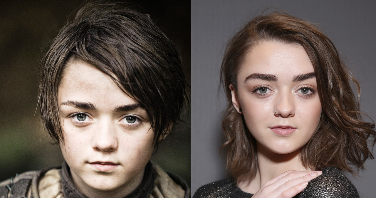 Maisie Williams: 18-latka w wywiadach przyznaje, że czasem ciąży jej wizerunek chłopczycy, jaką jest grana przez nią Arya, dlatego poza planem lubi zakładać kobiece stroje /Vittorio Zunino Celotto/ HBO /Getty Images