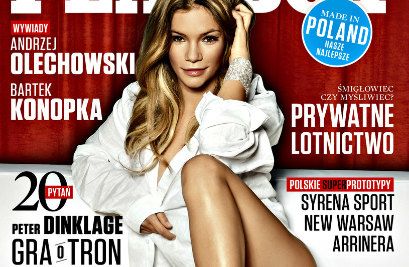 Maja Bohosiewicz jest gwiazdą najnowszego numeru magazynu Playboy /Playboy /materiały prasowe