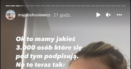 Maja Bohosiewicz odchudza się na IG @majabohosiewicz /Instagram