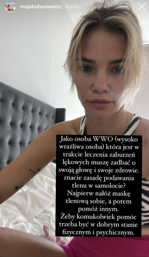 Maja Bohosiewicz /Instagram