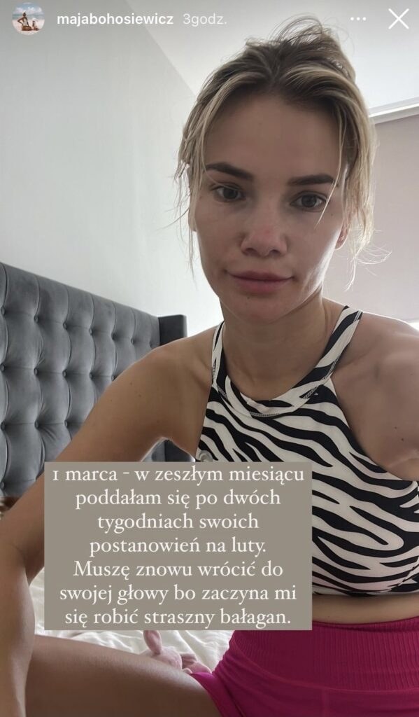 Maja Bohosiewicz /Instagram