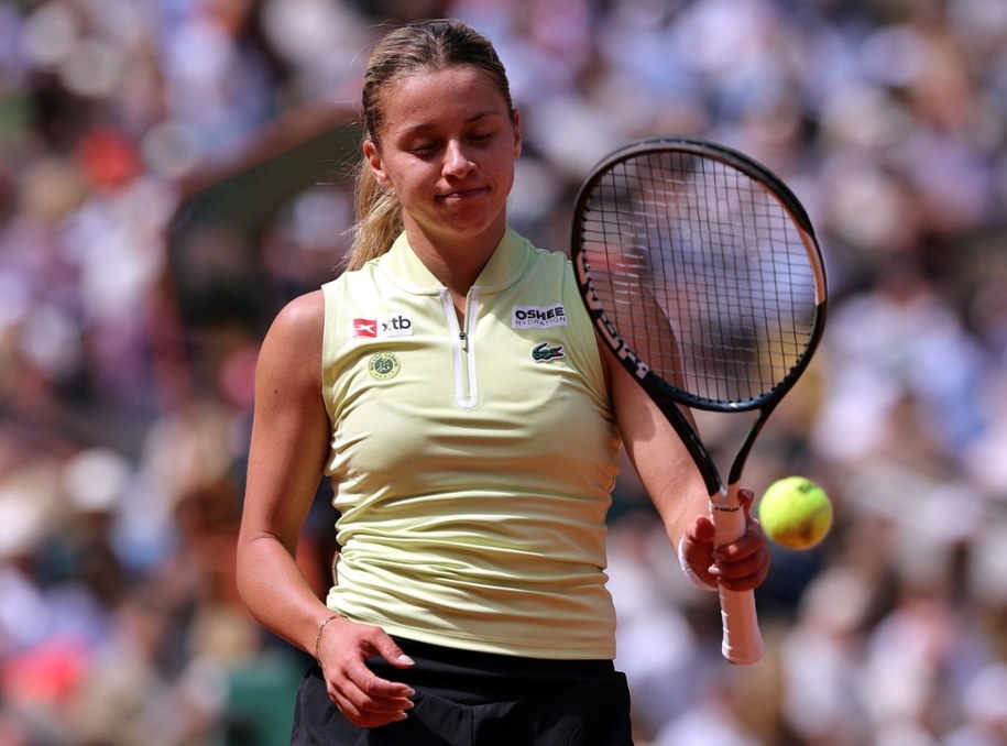 Maja Chwalińska wicemistrzynią French Open. /PAP/EPA/TERESA SUAREZ /PAP/EPA