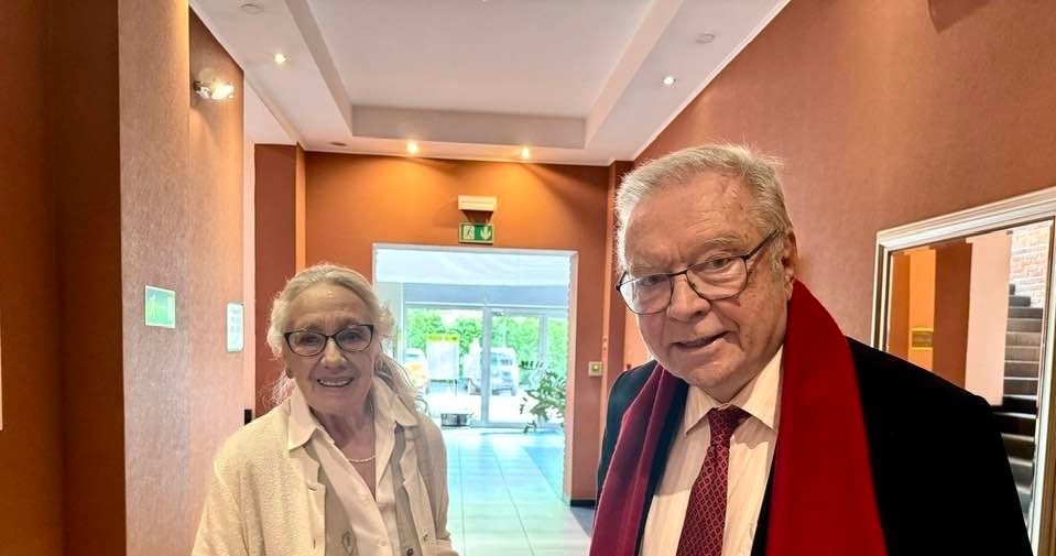 Maja Komorowska i Krzysztof Zanussi w Cieszynie /Kino na Granicy /materiały prasowe