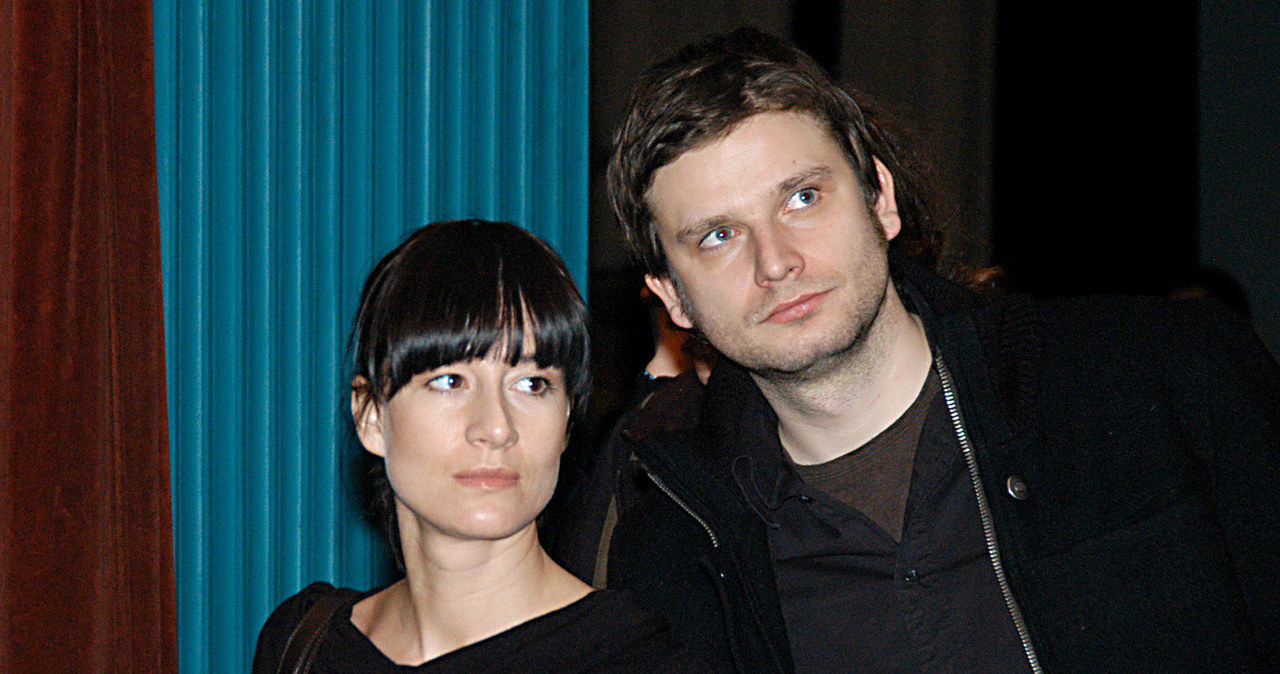 Maja Ostaszewska i Łukasz Barczyk, 2005 rok /Niemiec /AKPA