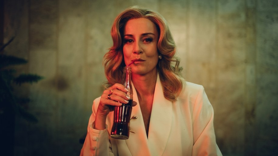 Maja Ostaszewska na planie "Projektu UFO" /Piotr Litwic / Netflix /Materiały prasowe