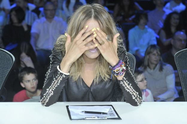 Maja Sablewska miała kilka trudnych momentów w "X Factor" /AKPA