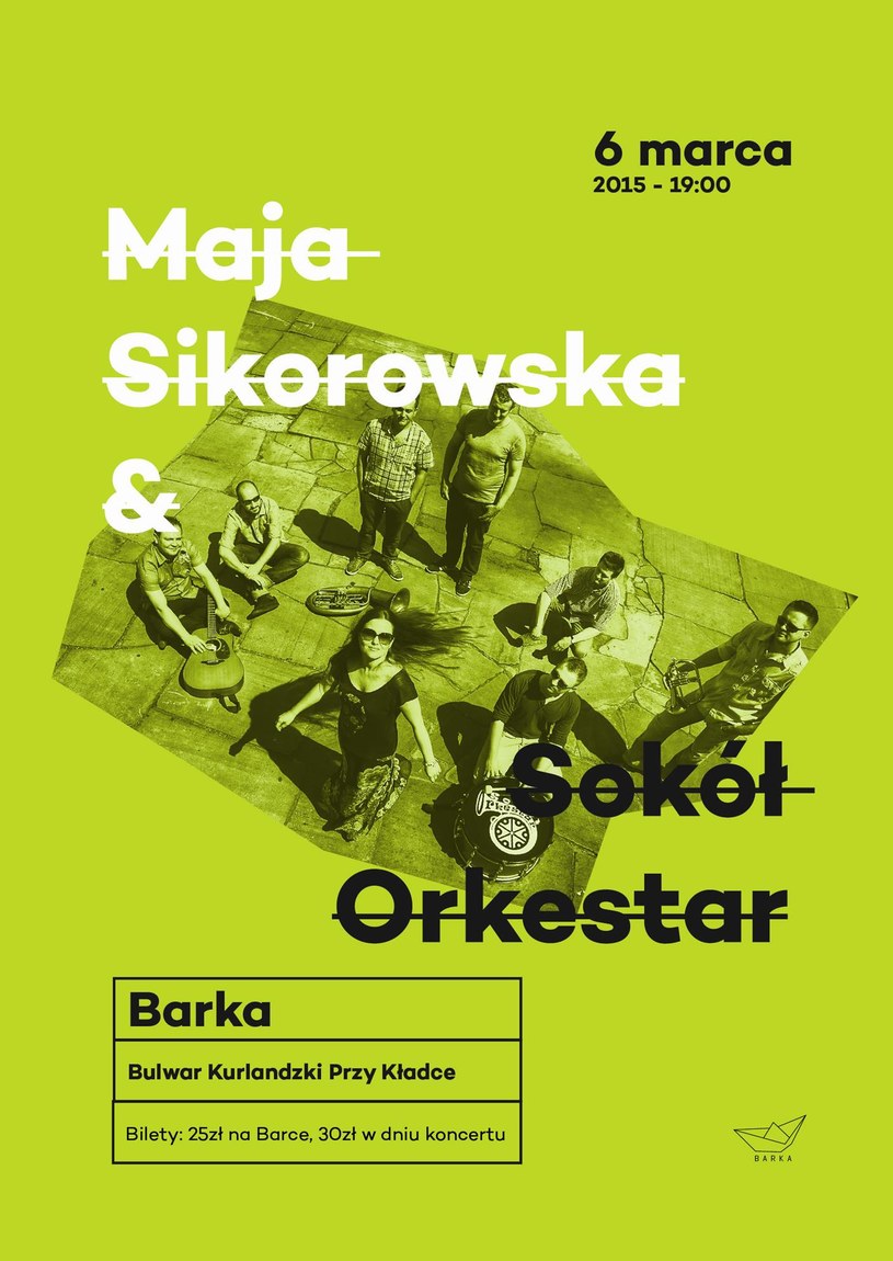Maja Sikorowska & Sokół Orkestar zagrają w Krakowie /materiały prasowe