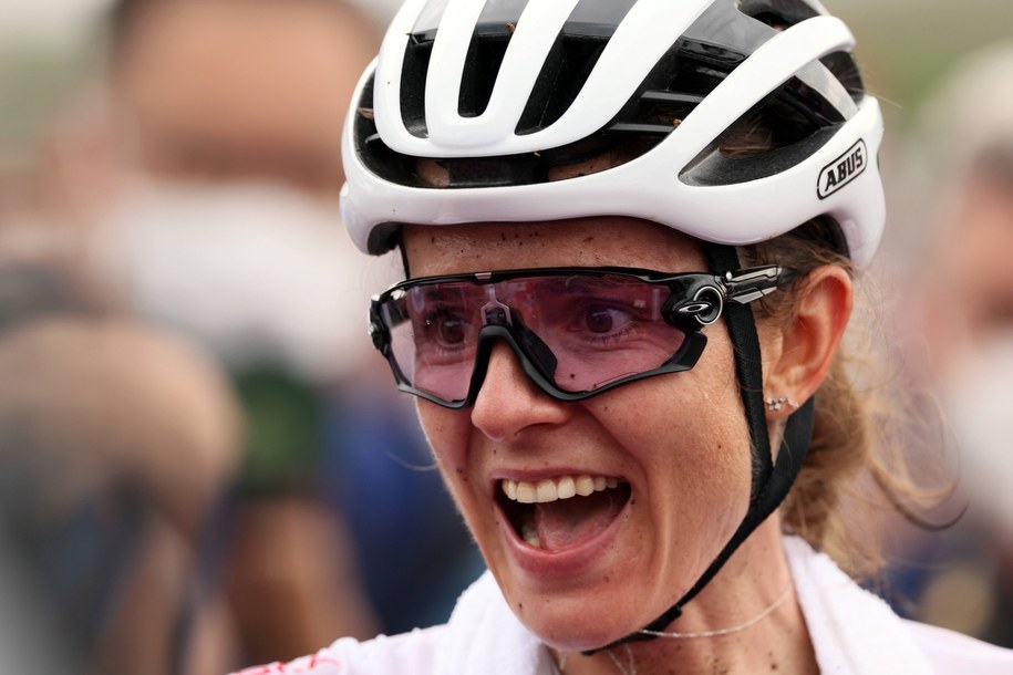 Maja Włoszczowska / 	Leszek Szymański    /PAP