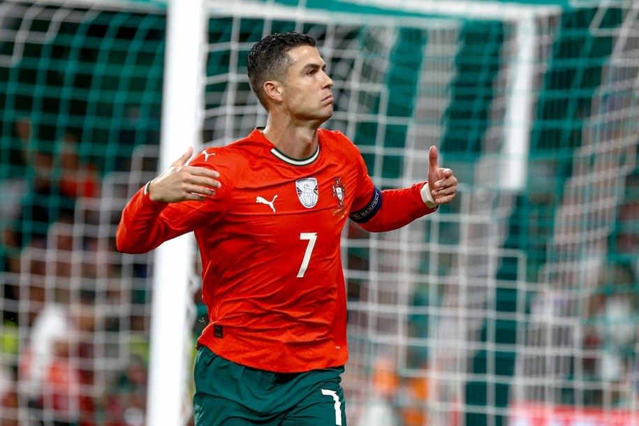 Mając 41 lat, Cristiano Ronaldo jest najstarszym zawodnikiem z pola na mistrzostwach świata /IMAGO/Valter Gouveia/SPP/Imago Sport and News /East News