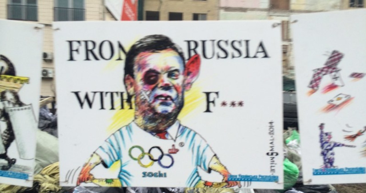 Majdan kpi z Janukowycza