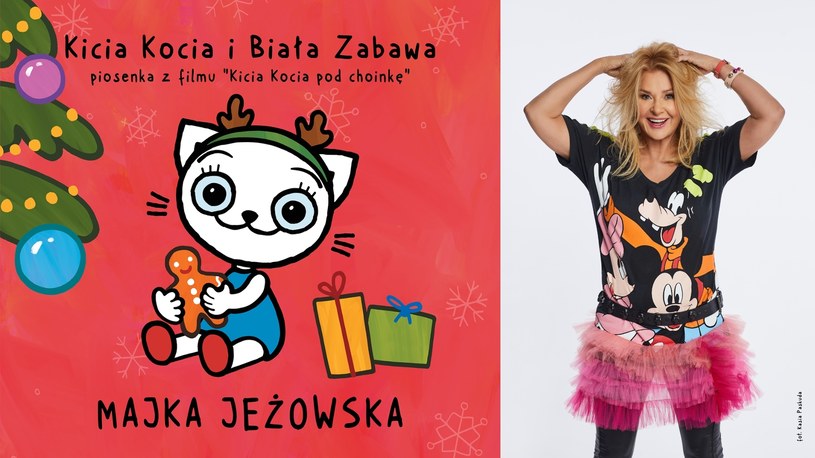 Majka Jeżowska promuje film "Kicia Kocia pod choinkę" /materiały prasowe