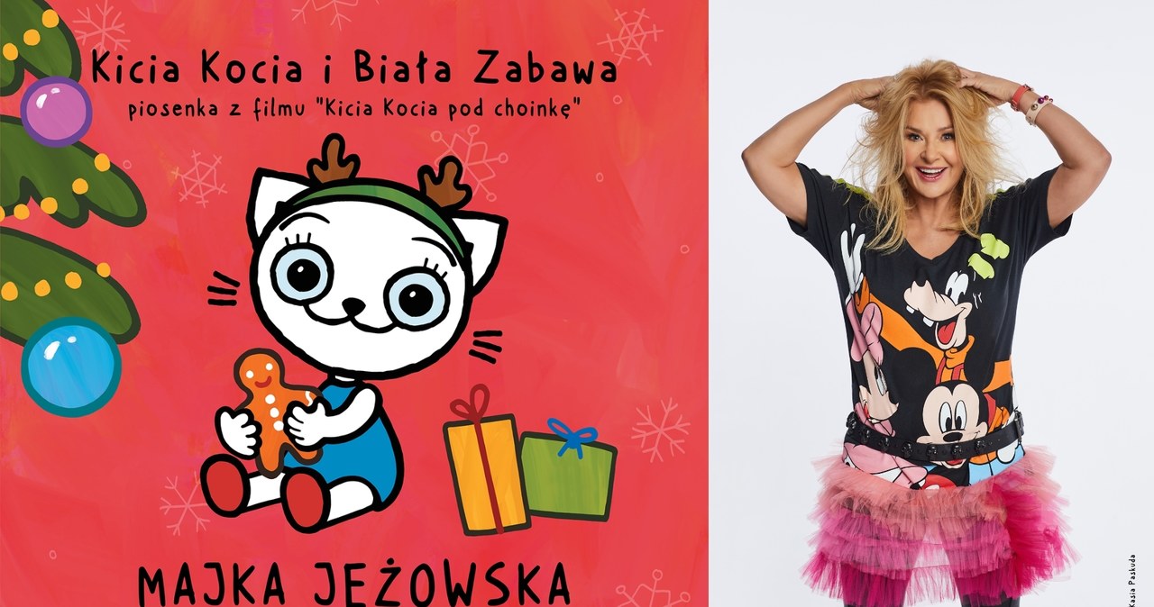 Majka Jeżowska promuje film "Kicia Kocia pod choinkę" /materiały prasowe