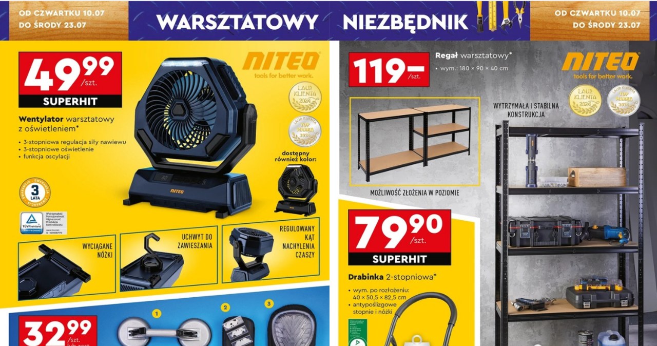 Majsterkowicze oszaleją z radości! Narzędzia w Biedronce od 24,99 zł! /Biedronka /INTERIA.PL