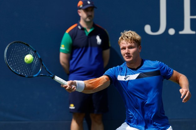 Mak Kaśnikowski zadebiutował w US Open /JOHN G. MABANGLO /PAP/EPA